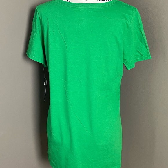The Nike Tee Athletic Cut Shirt Sz XL Apple Green - Picture 5 of 6